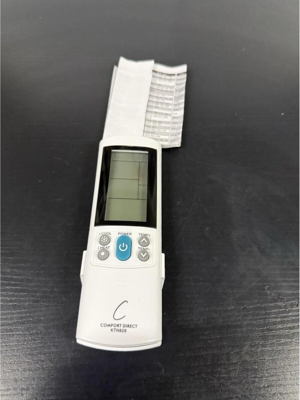 Comfort Direct KTN828 Mini Split A/C Remote Control HVAC AC Tested Working